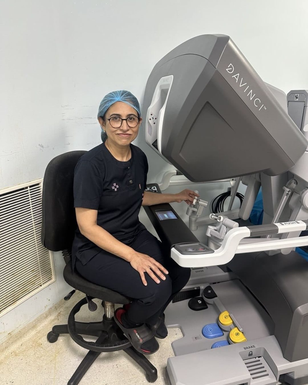 Robotic assisted surgery for gynecologic conditions